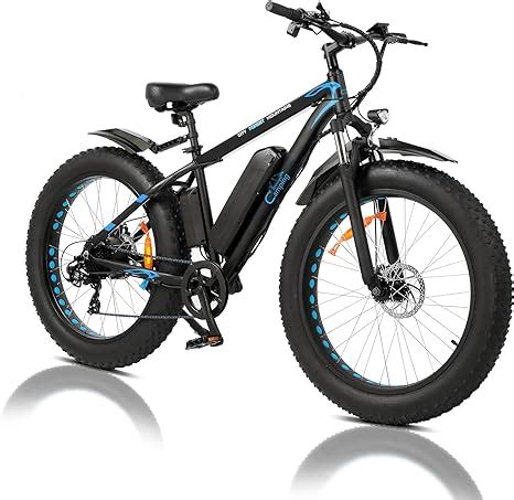 Amazon PEXMOR Electric Bike For Adult 500W 26 Fat Tire EBike