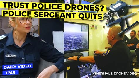 Trusting Police Drones Officer Quits Over Lockdown Enforcement Ethics