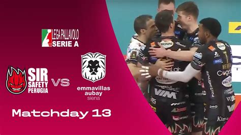 Perugia Vs Siena Highlights Superlega Matchday Youtube