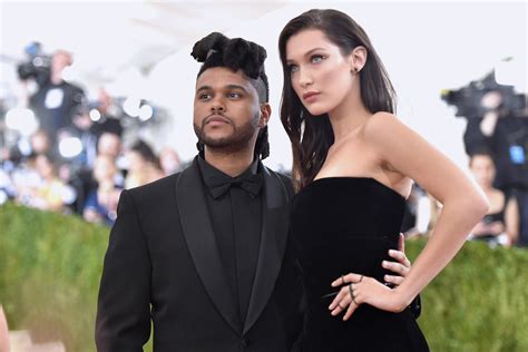 The Weeknd and Bella Hadid Wore Matching Camo Outfits to His Birthday ...