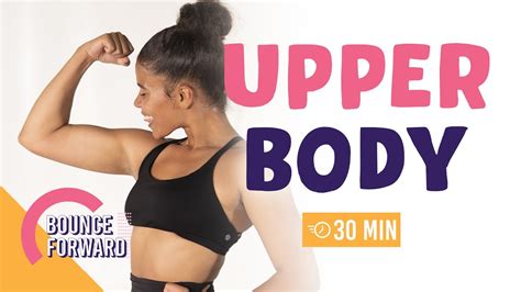 Full Upper Body Workout Tone Scuplt No Equipment Bounce Forward