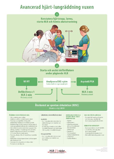 Handlingsplan Avancerad HLR Vuxen MilMED E Handel