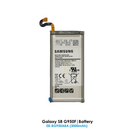 Samsung Galaxy S8 G950f Battery Eb Bg950aba 3000mah