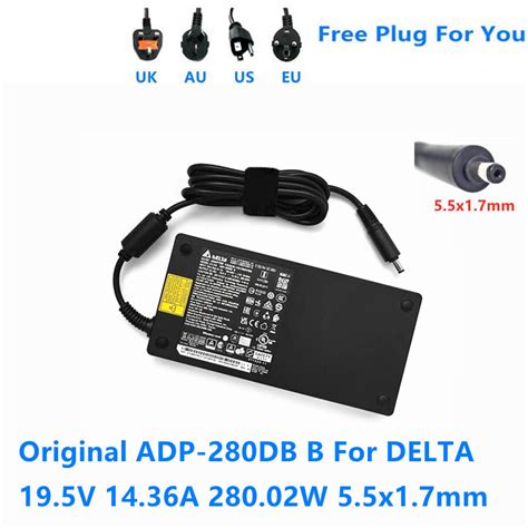 Original DELTA ADP 280DB B 19 5V 14 36A 280 02W 280W AC Adapter For