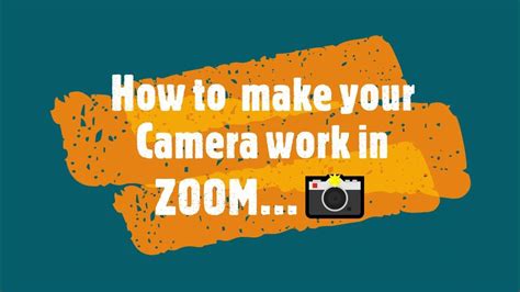 How To Fix Zoom Camera Not Working On Windows 10 Easy Beginners Guide