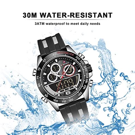 Buy Naviforce Mens Analog Digital Sport Watches Waterproof