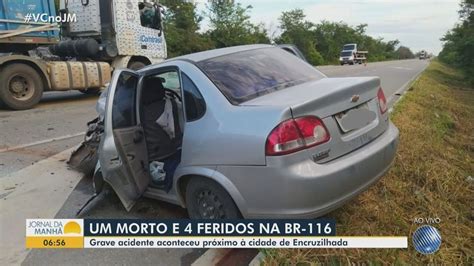 Uma Pessoa Morre E Quatro Ficam Feridas Em Acidente Na Br No