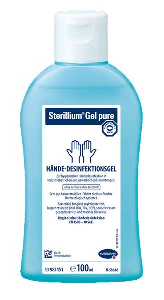 Bode Sterillium Gel Pure Ml Theraspiel De