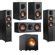 Klipsch Reference R Fa Home Theater Pack Black Pair Bundle