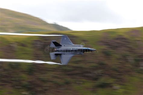 United States Air Force Lockheed Martin F 35 Lightning II Low Flying In