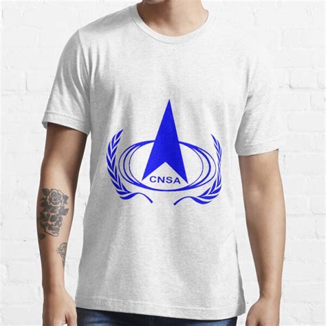 China National Space Administration Logo T Shirt For Sale By Spacestuffplus Redbubble