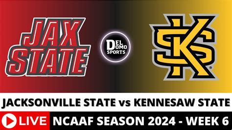 Jacksonville State Vs Kennesaw State Live 🏈 Ncaaf College Football Game