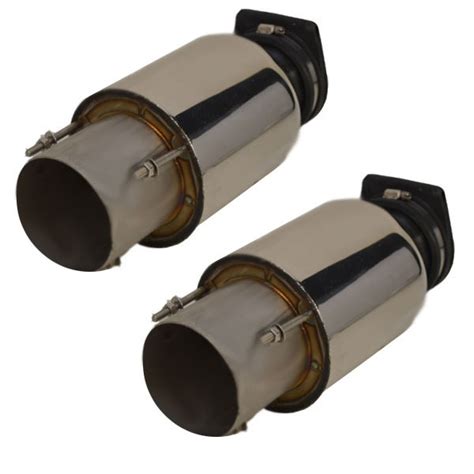 Corsa 12650 1t 4 Inch Boat Exhaust Tips Pair