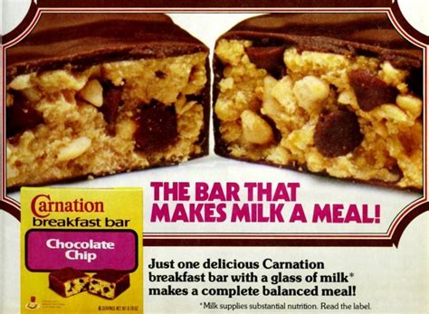 Remember Carnation Breakfast Bars & Carnation Instant Breakfast ...