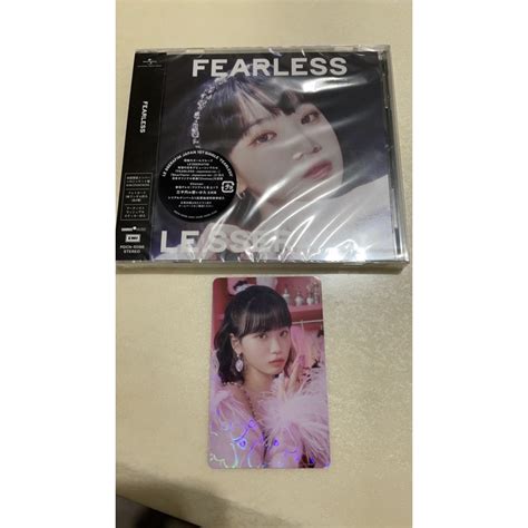 Le Sserafim Fearless 日專 日本 限定 環球 Weverse 采源 櫻花 允真 一葉 恩採 小卡 蝦皮購物