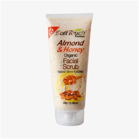 Soft Touch Moringa And Aloe Vera Facial Scrub Tube Packaging Size