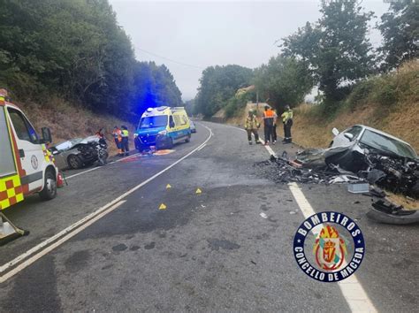 Fallece Una Persona En Un Accidente De Tráfico Entre Dos Vehículos En