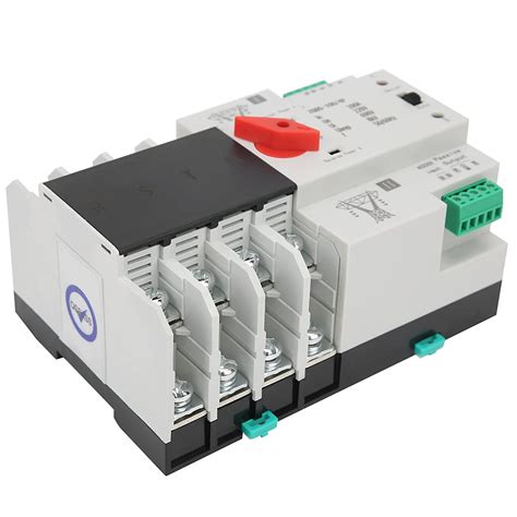 Wisoqu Interruptor de transferencia automática de doble potencia ZGQ5