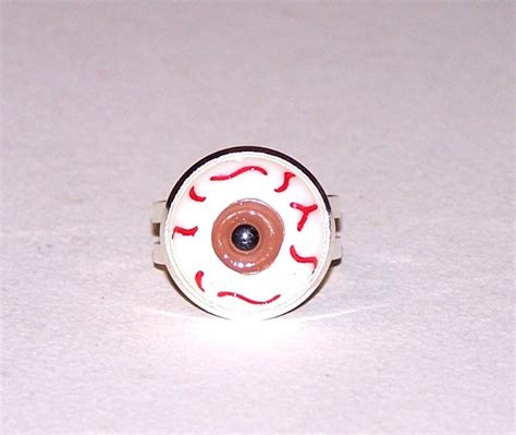 Brown Iris Eyeball Ring Silver-plated - Etsy