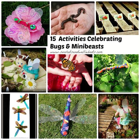 Celebrating Minibeasts And Bugs 15 Outdoor Activities And Crafts