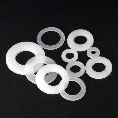 White Nylon Washers Flat Standoff Washer Plastic M M M M M M M