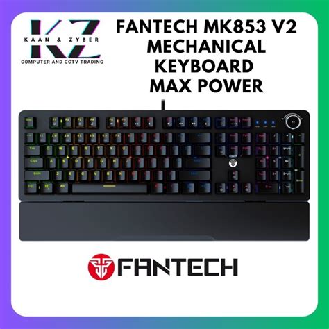 FANTECH MK853 V2 MECHANICAL KEYBOARD MAX POWER Shopee Philippines