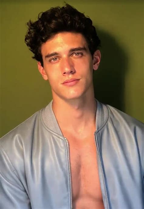 Xavier Serrano Xavier Serrano Mens Hairstyles Curly Male Model Face