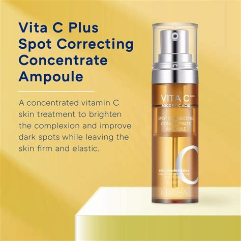 Missha Vita C Plus Spot Correcting Concentrate Ampoule Seoul Of Tokyo