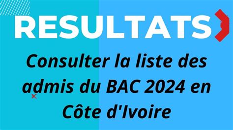 Admis BAC 2024 CI Comment consulter son résultat en ligne sur DECO