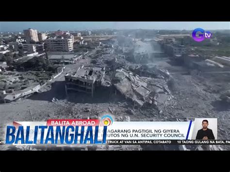 Immediate Ceasefire O Agarang Pagtigil Ng Giyera Ng Israel At Hamas