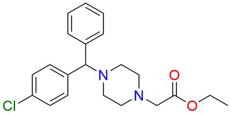 Cetirizine EP Impurity B Ethyl Ester CAS No 19178 83 7