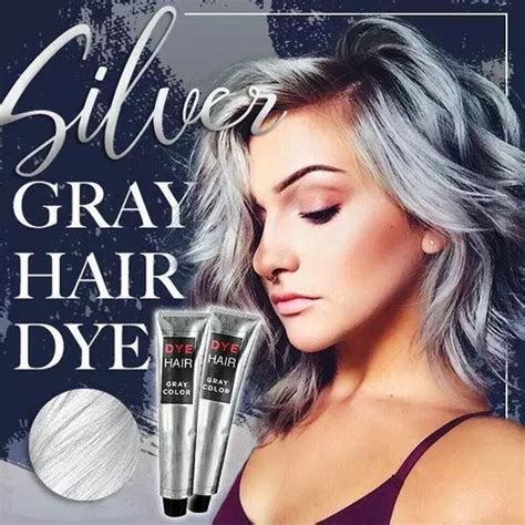 Silver Gray Hair Dye – Bravo Goods