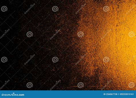 Black Brown Orange Yellow Abstract Texture Background Space For Design