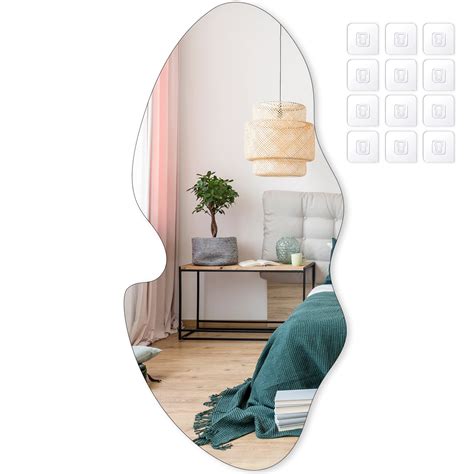 Acrylic Irregular Mirror Wall Decor Asymmetrical Wall Mounted Acrylic ...