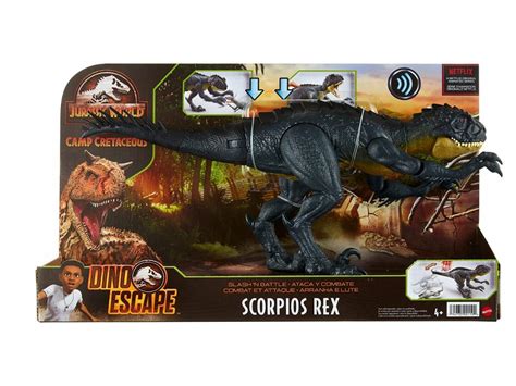 Jurský Svět Dino Escape Scorpios Rex Se Zvukem Nové Prokonzolecz