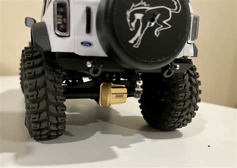 Trx4m Slim Bronco Rear Bumper Etsy