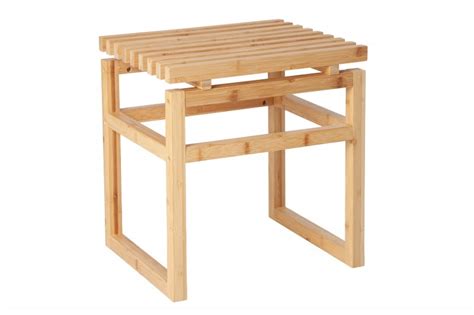 Taboret BAMBOO SPA Naturalny Invicta Interior Meble Sklep Meble Pl