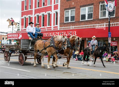 Scene From The Parade In Downtown Cheyenne Wyoming Thats Part Of The