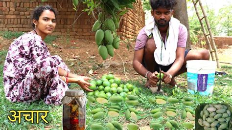 आम क आचर पत पतन मलकर बनए Mango Pickle Couple Pickle Recipe