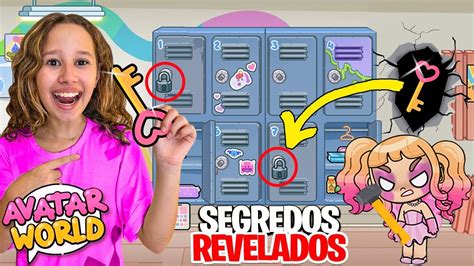 SEGREDOS NA ESCOLA no ARMÁRIO DO JOGO AVATAR WORLD YouTube