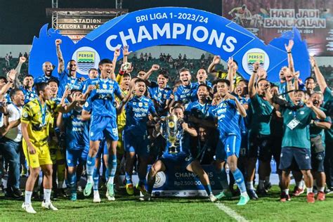 Persib Bandung Menjadi Juara BRI Liga 1 Musim 2023 2024 Jabar Publisher