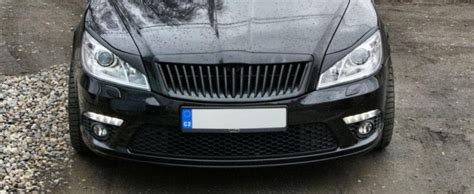 Maska žebrovaná Škoda Octavia 2 model facelift 2009 Autoplay tuning