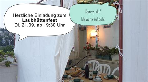 Laubhüttenfest am 21 09 2021 Hosanna Gemeinde Heidelberg