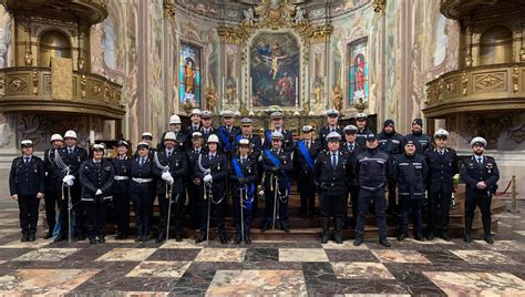 Verbania La Polizia Municipale Ha Festeggiato Il Patrono San