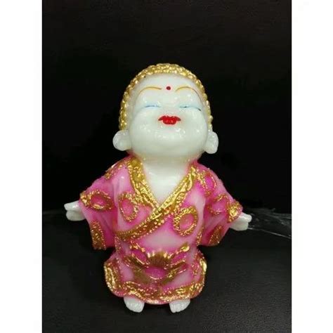 Religious Marble Baby Monk Buddha Statue For Home Size Dimension