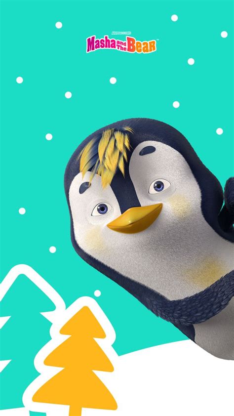 Hello there from our little penguin Wallpaper HD День рождения