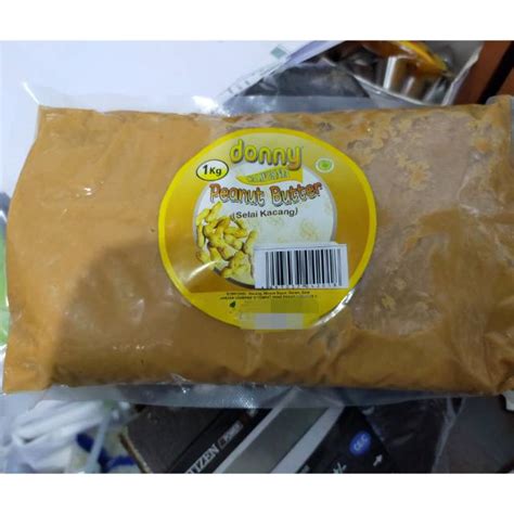 Jual Donny Peanut Butter Selai Kacang 1 Kg Shopee Indonesia