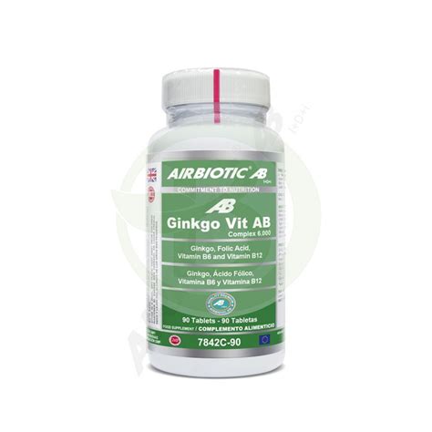 Ginkgo Vit Complex Airbiotic Bioherbolario