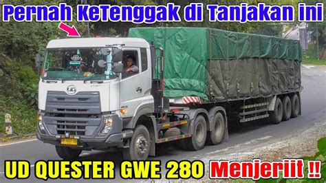 Ud Quester Menjeriit Trailer Gwe Fuso Builtup Hino Tronton