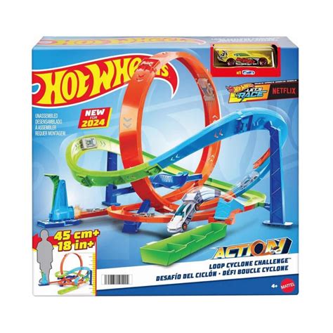 Hot Wheels 風火輪 MATTEL 動作系列 旋風挑戰 PChome 24h購物